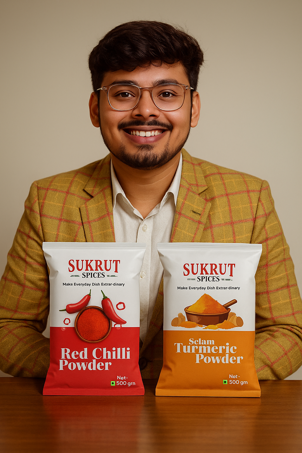 Sukrut Spices Founder